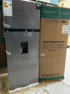 270L Hisense Double Door Fridge With Dispenser