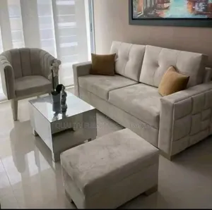 Zanetta Clothed Sofa Set