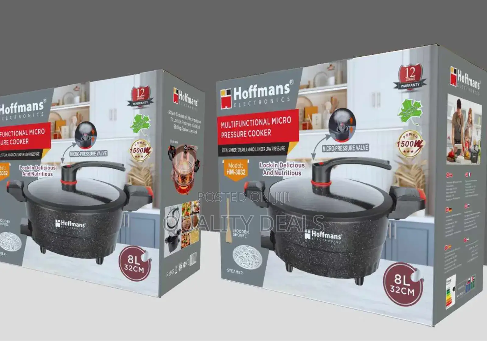 Hoffman 8L Micro Pressure Cooker