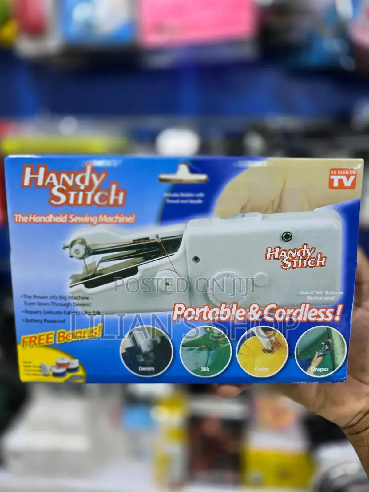 Portable and Cordless Handy Stichy Machine