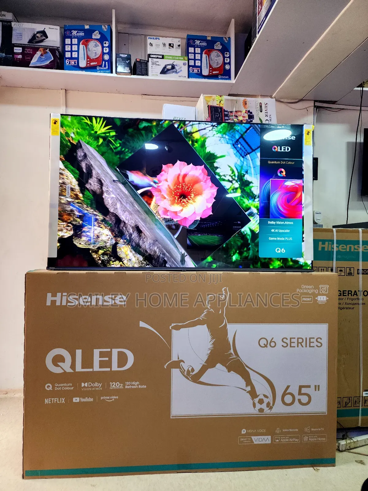 65inches Hisense Q6 Series Qled Vidaa Tv