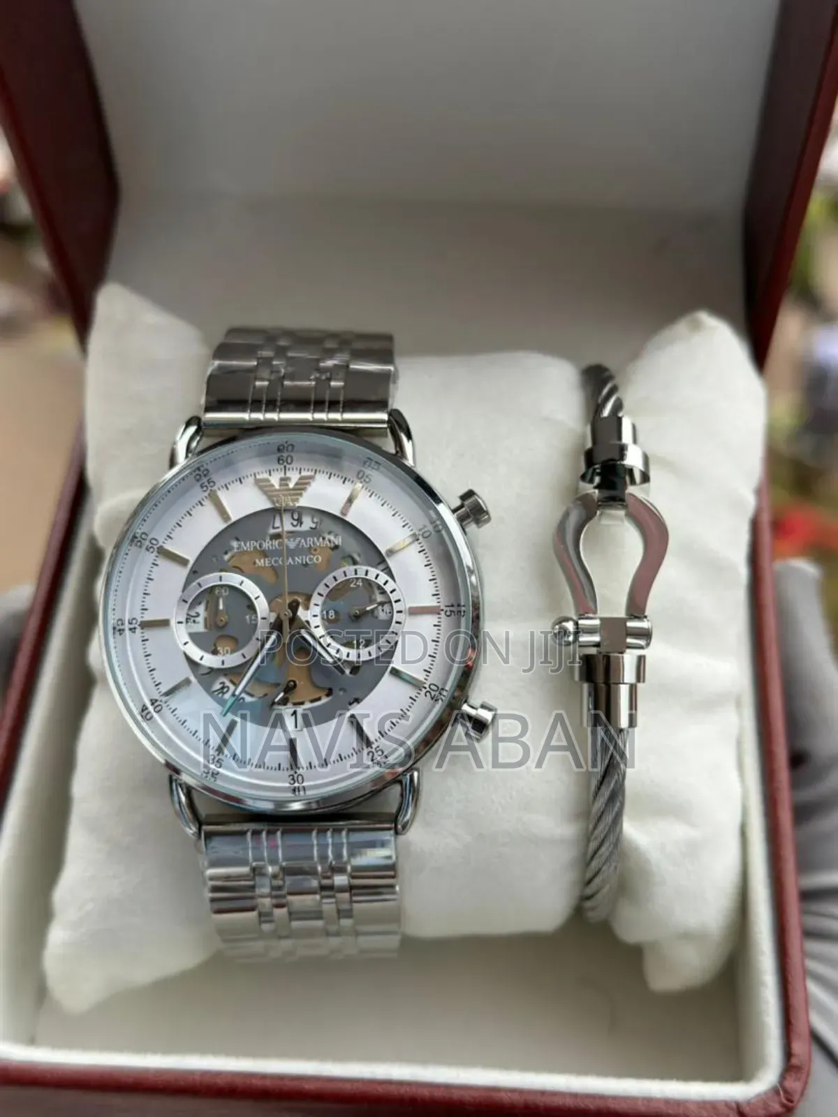 Emporio Armani Metalic Watches