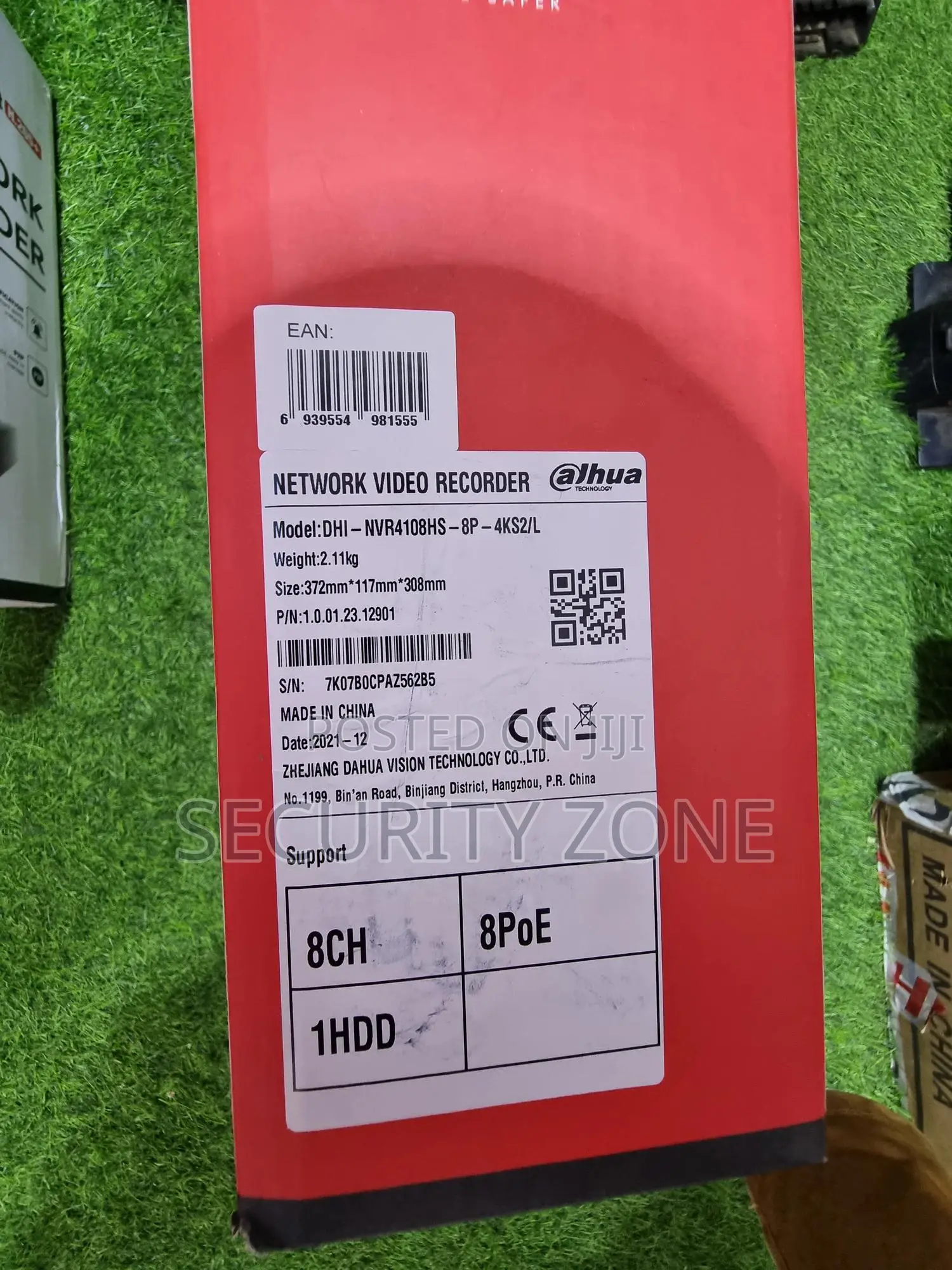 Dahua 8ch Poe NVR