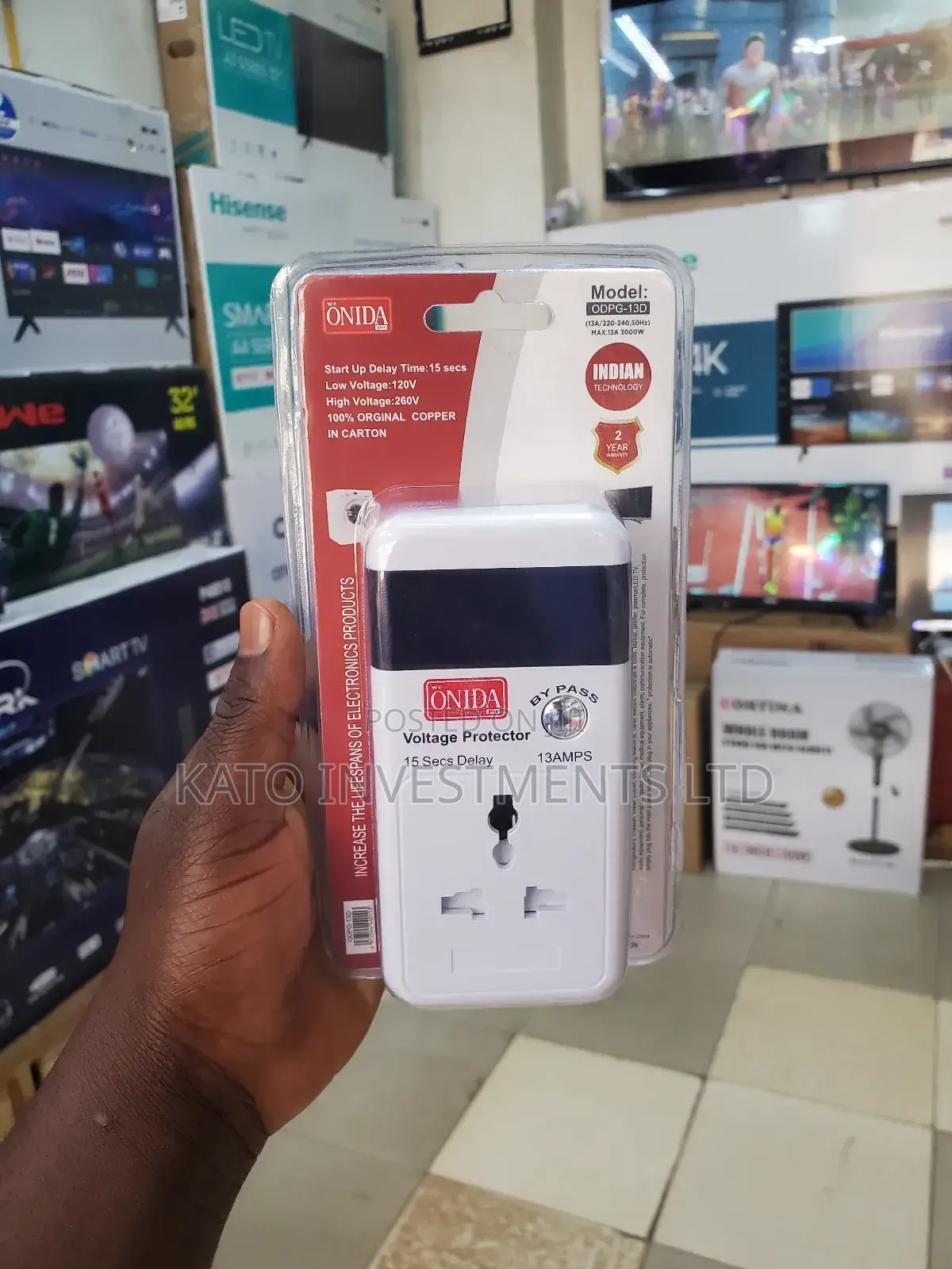 ONIDA Voltage Protector (Display)
