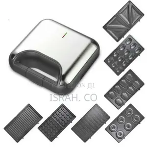 Photo - DSP 7 In1 Waffle Donut Sandwich Maker Removable Plates Donut
