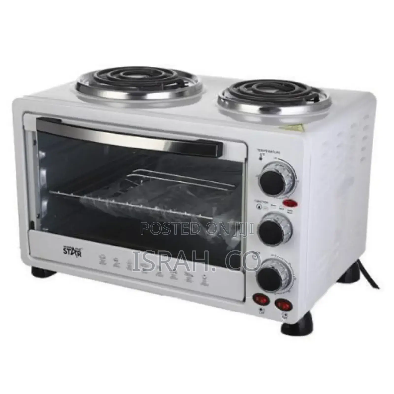 Winningstar 45L Electricconvection Oven With 2 Coil Hotplate