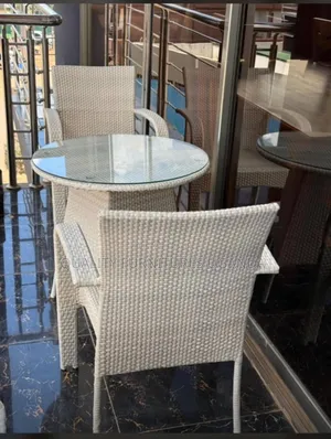 2 Seats Rattan Dinning Table