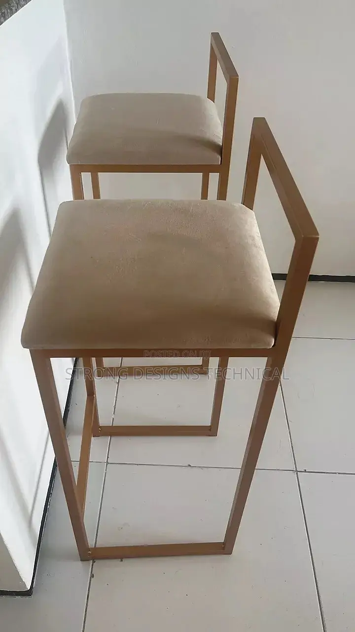 A Pair of 2 Bar Counter Chairs/ Kitchen Island Stool