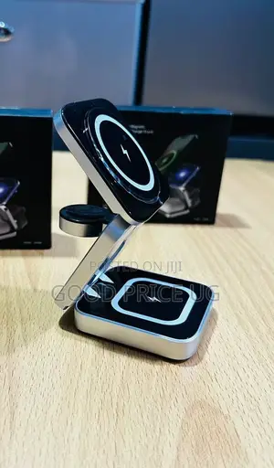 3n1 Foldable Magnetic Wireless Charger Stand