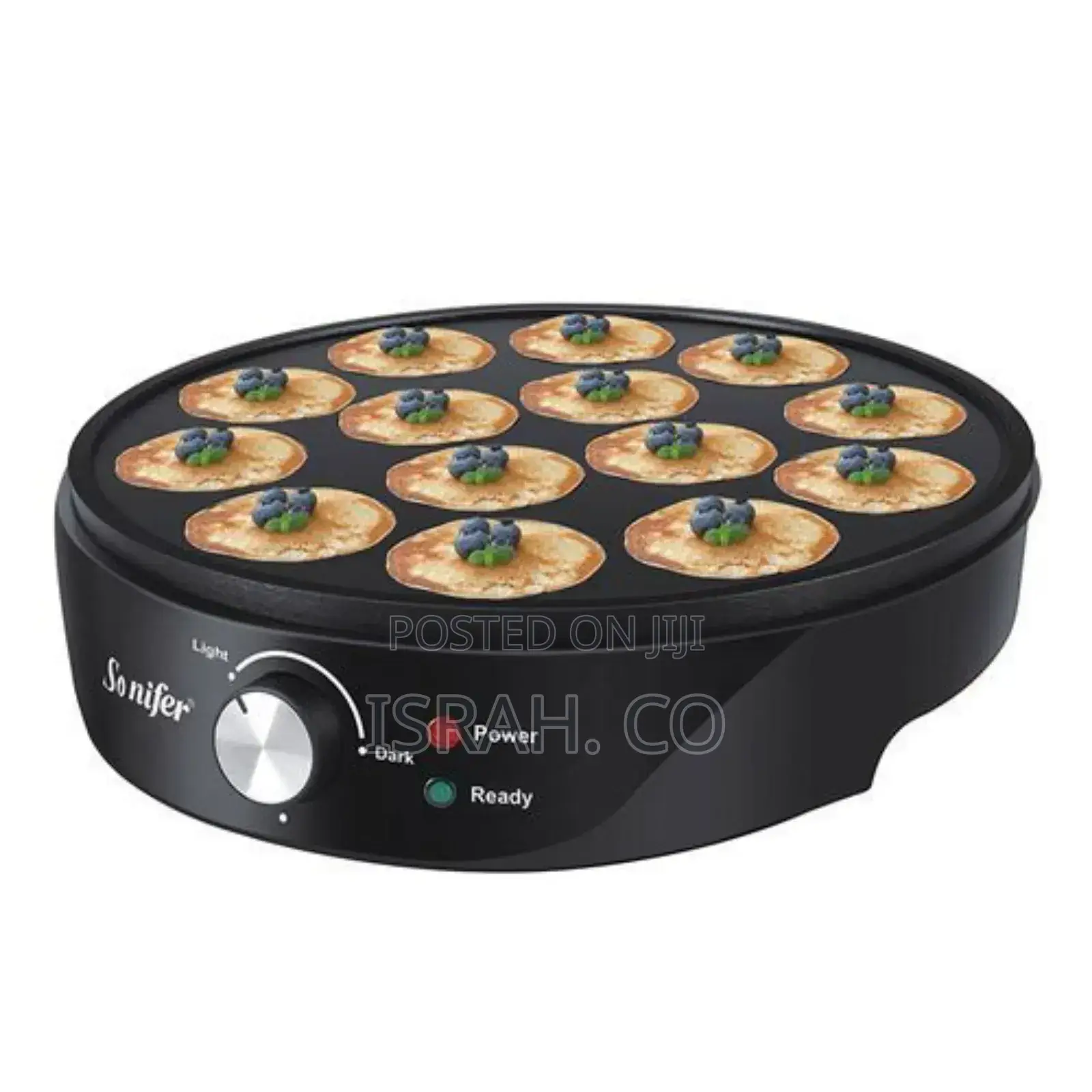 Sonifer Household Electric Non-Stick Pancake Maker-Black.
