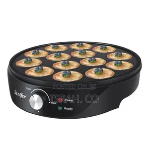 Sonifer Household Electric Non-Stick Pancake Maker-Black.