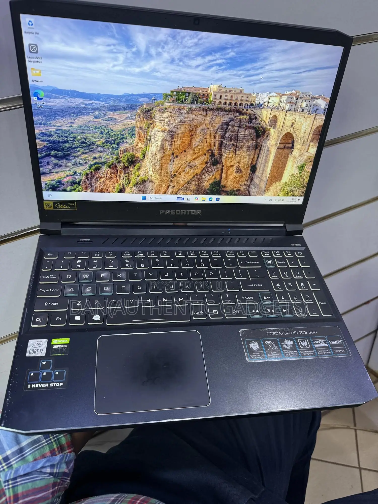 Laptop Acer Predator Helios 300 16GB Intel Core I7 SSD 512GB