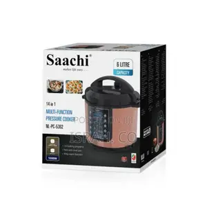 Saachi 14in1 6L Electric Pressure Cooker Rice Cooker Steamer