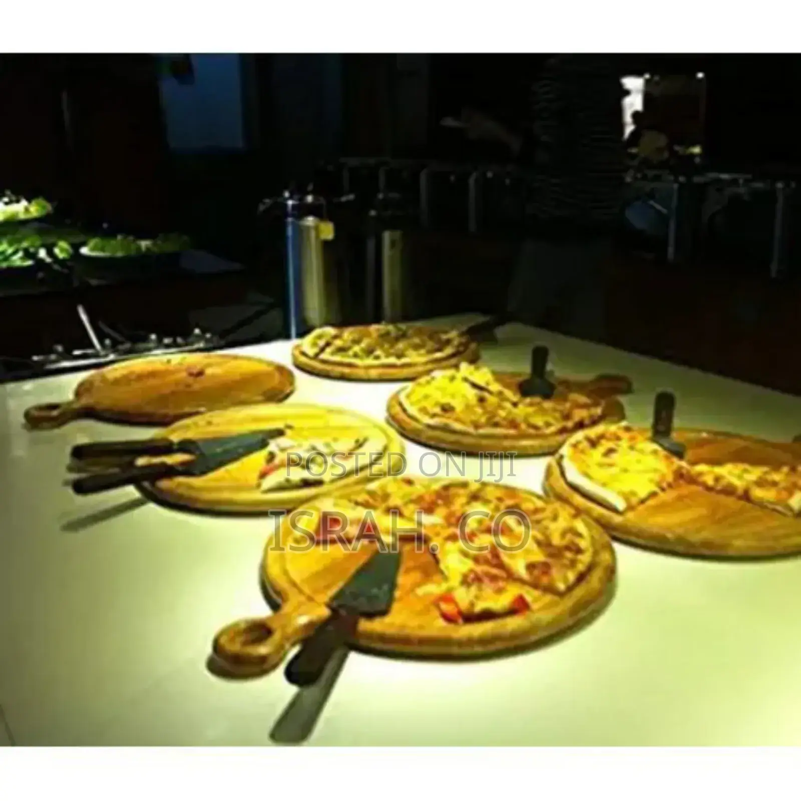 25cm Wooden Serving Pizza Platetray,Chopping Boar