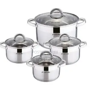 Kamill 4 Piece Stainless Steel Saucepans/Cookware