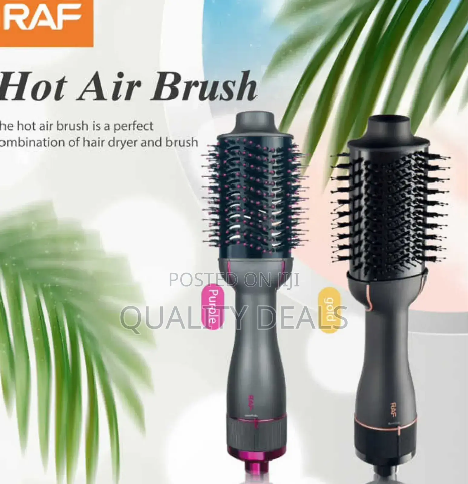 RAF Electric Hot Hair Brush