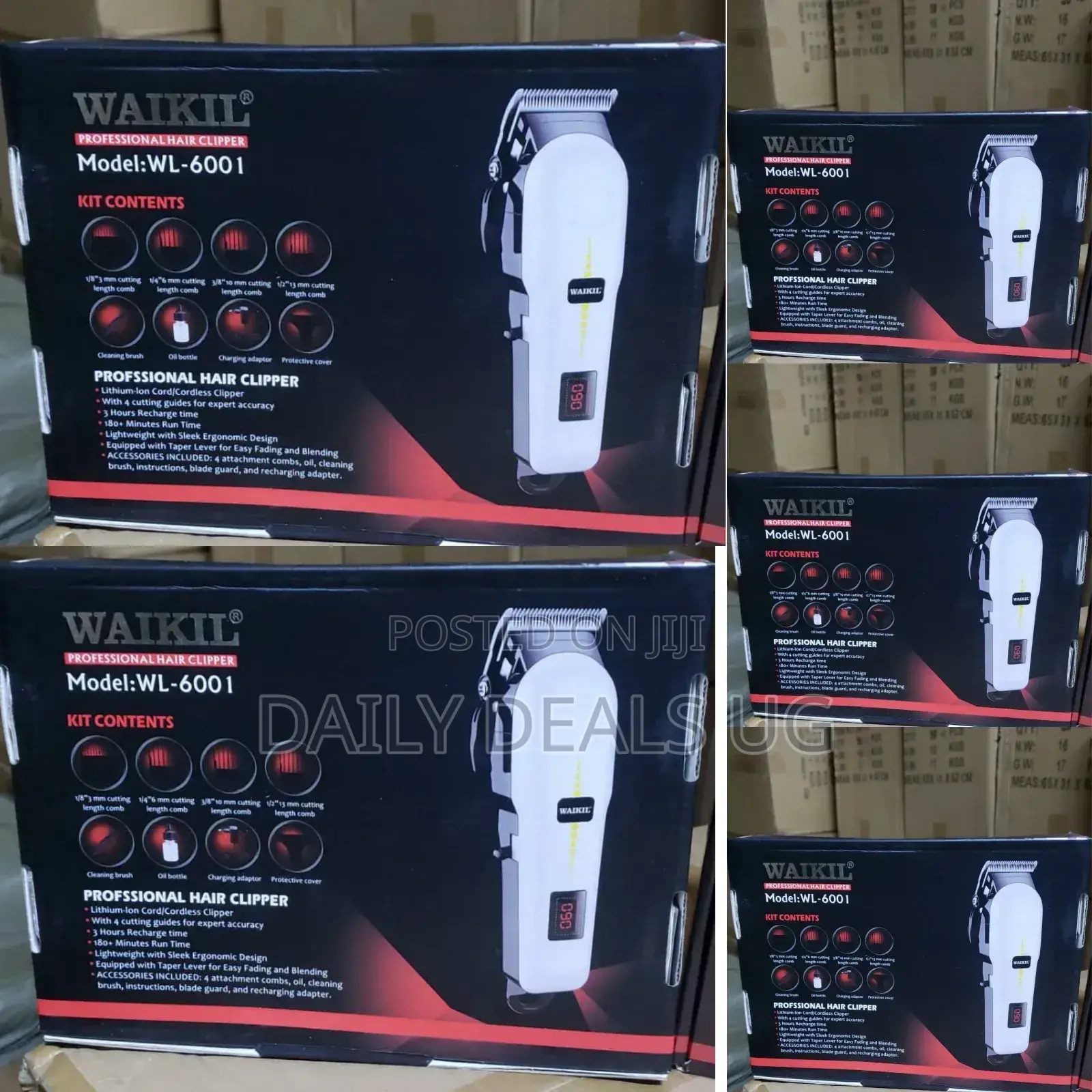 Rechargeable Waikil Hair Clipper