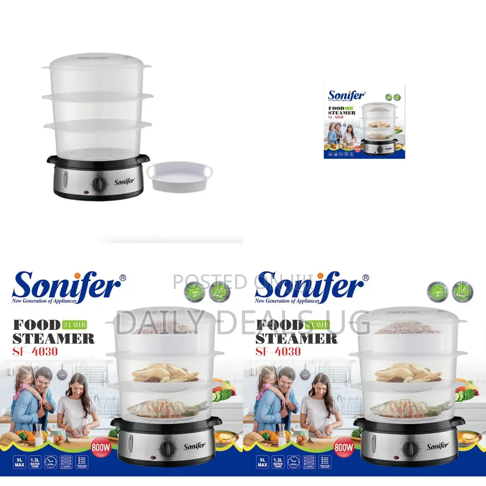 Digital Sonifer Food Steamer