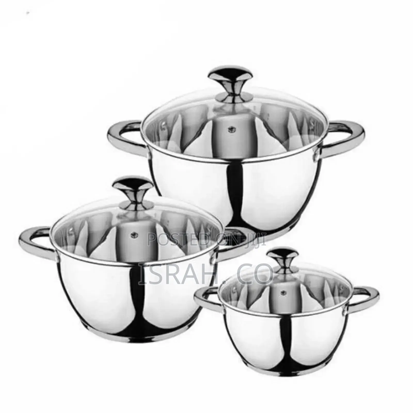 Kaisa Villa 6 Pieces of Saucepans Cookware Induction Pots