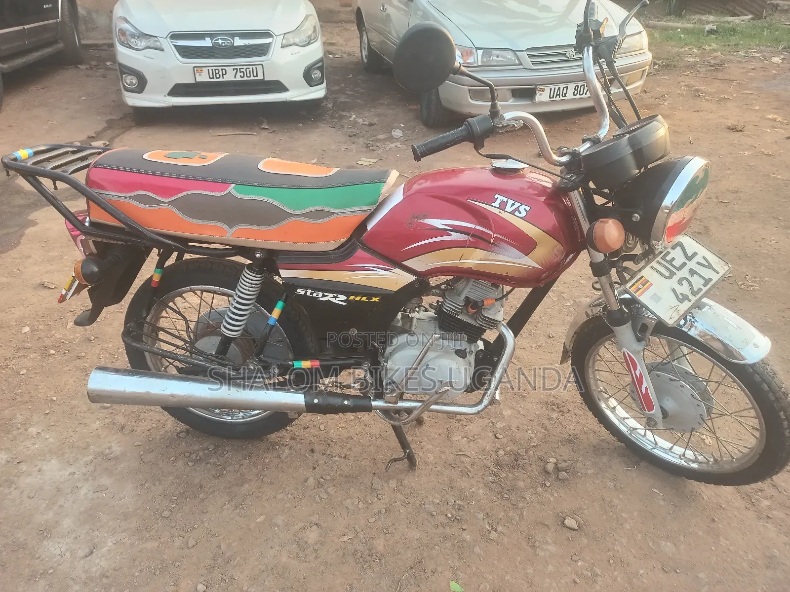 TVS XL 100 2017 Red