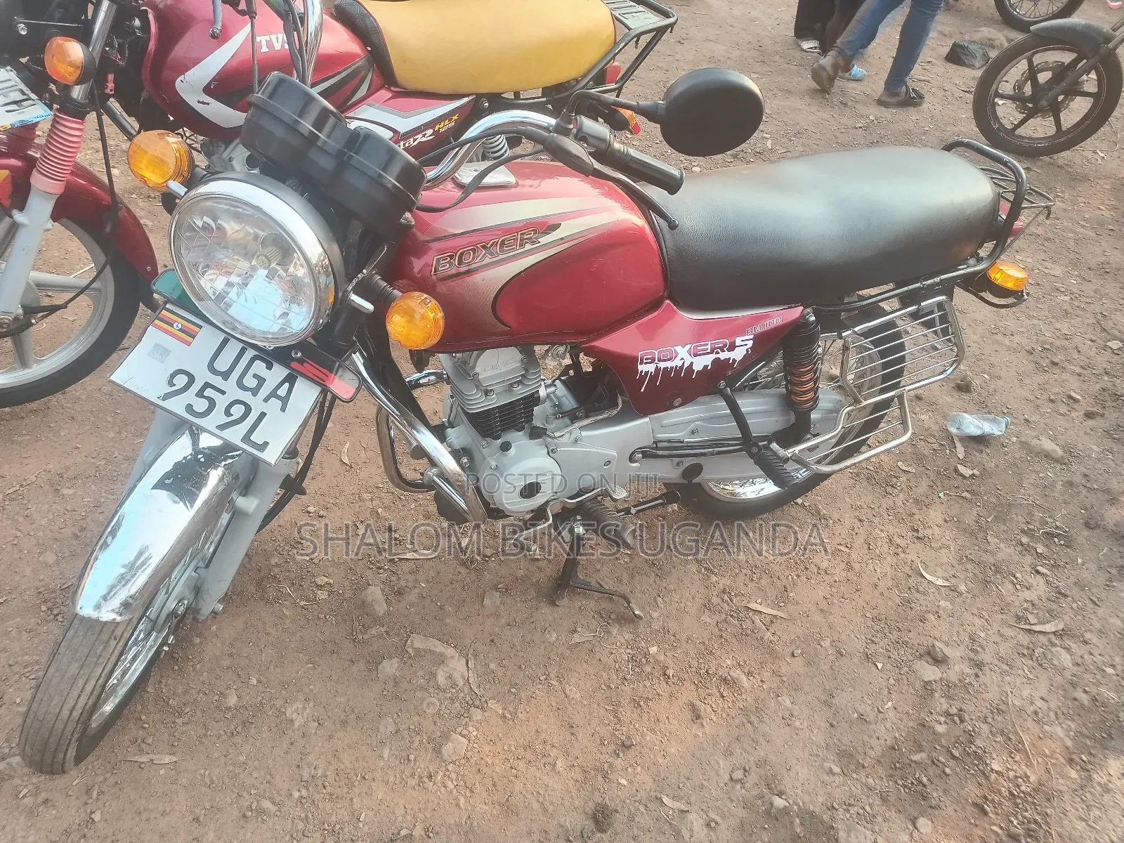Bajaj Boxer 2024 Red