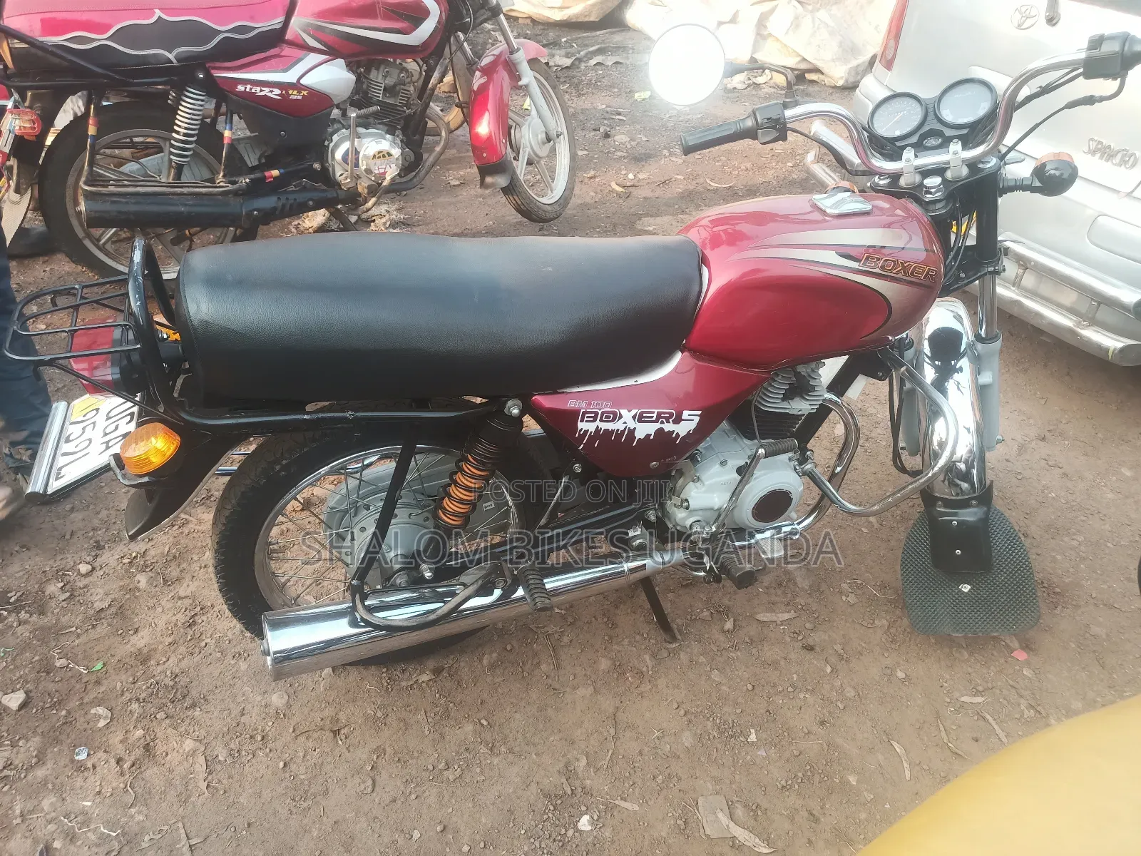 Bajaj Boxer 2024 Red