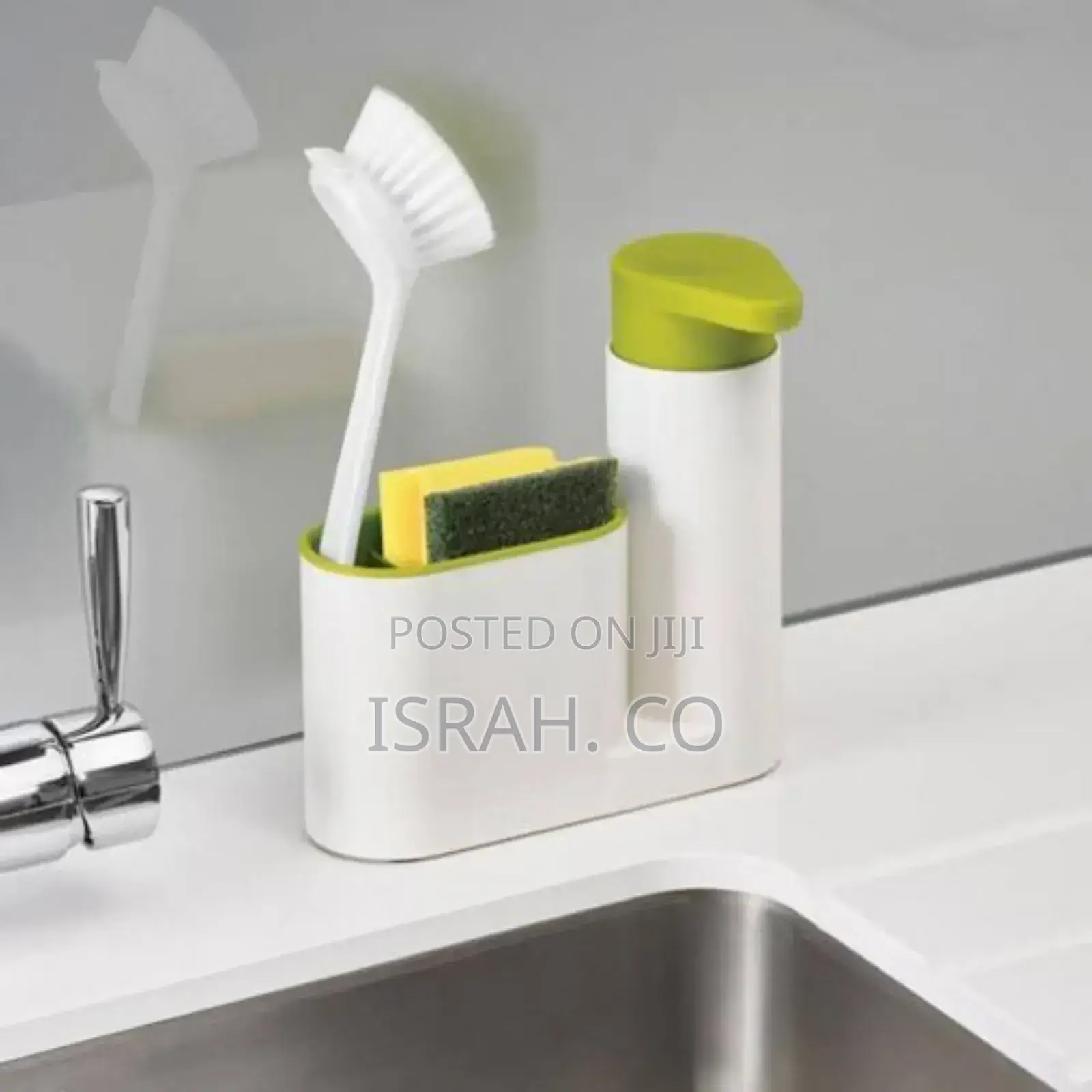 3 In1 Kitchen Stand Rack Organizer -Green