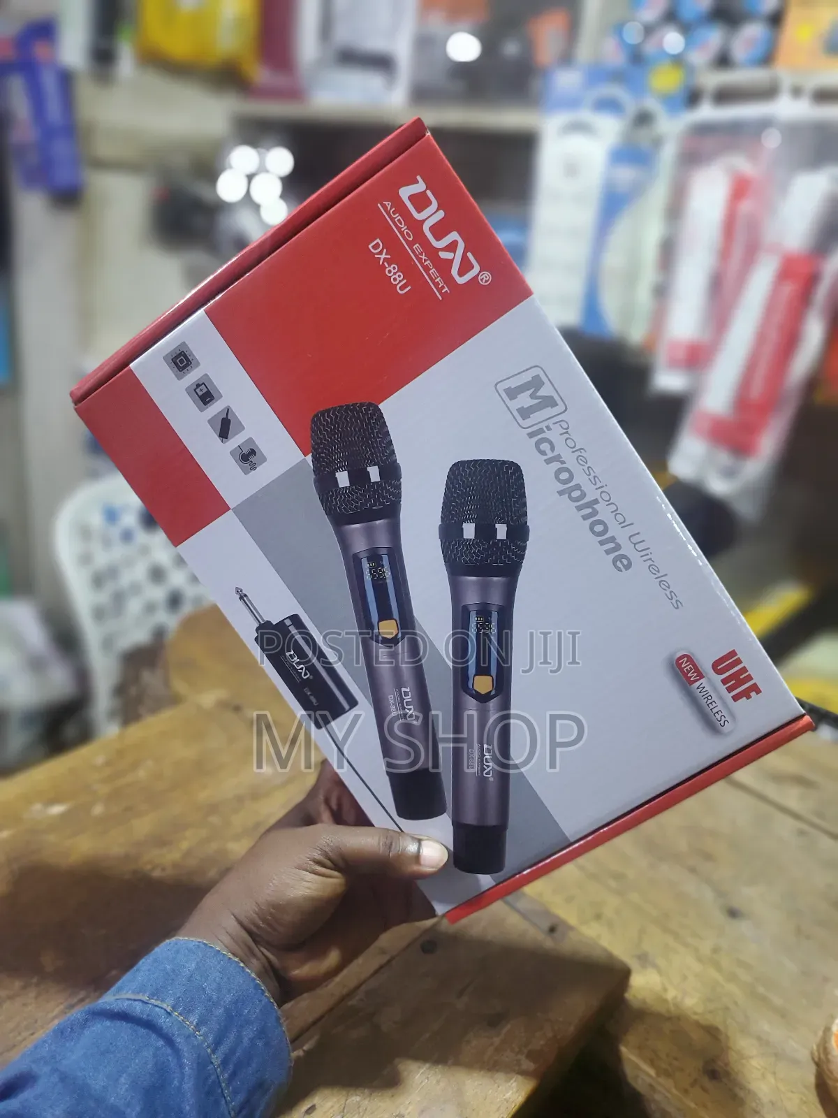 Professional Wireless Microphone Dx-88u