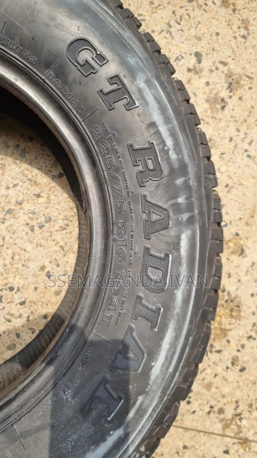 225/75r16 Gt Radial Savero Used Tyres