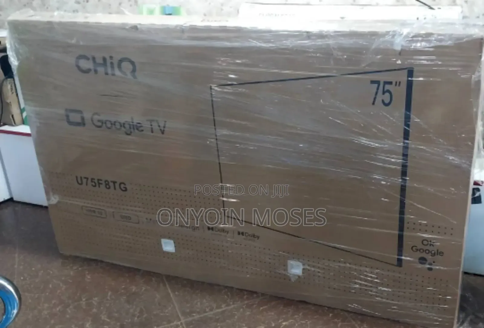 75 Inches Brand New CHIQ Google Smart Android Tv