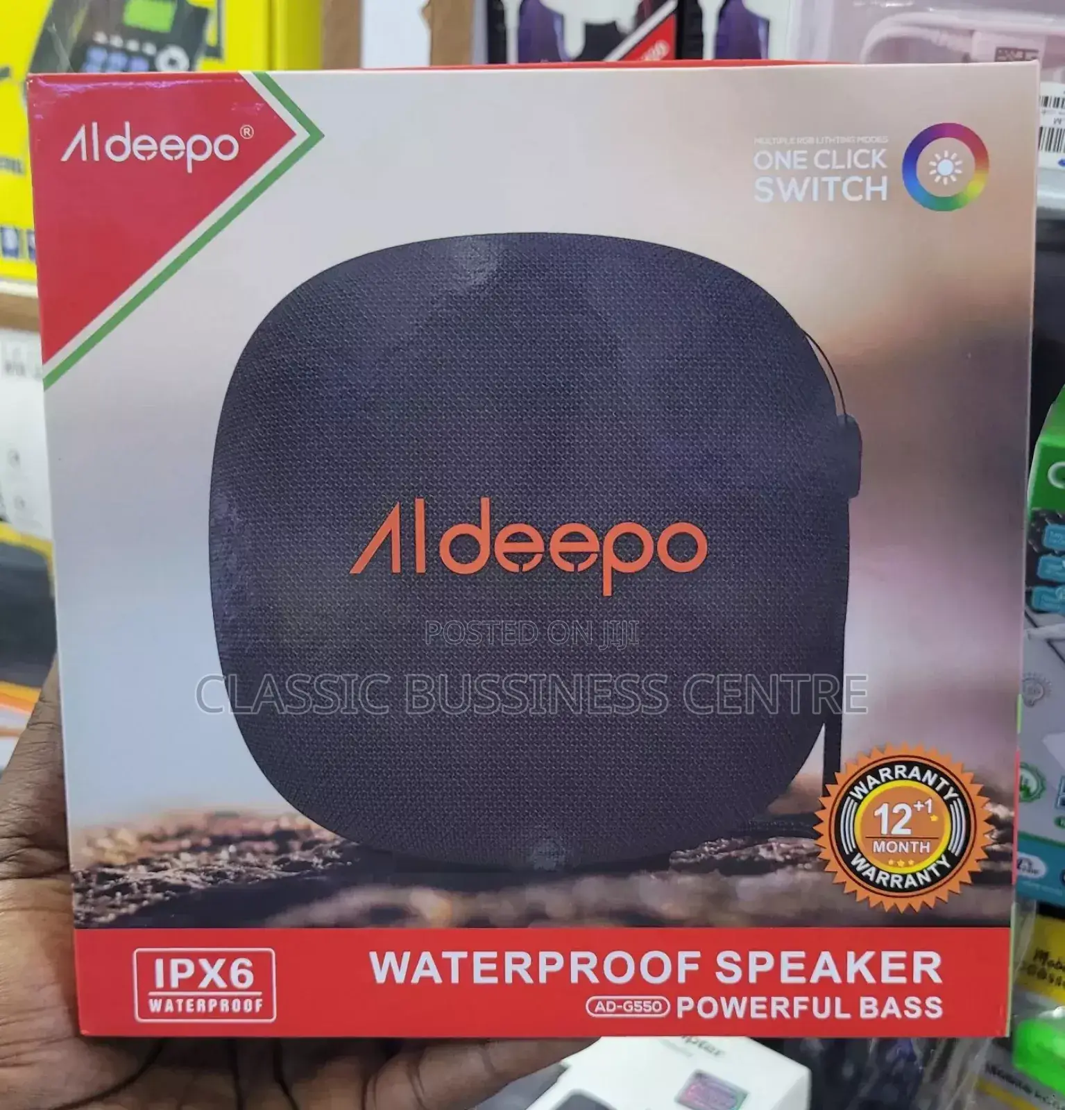 Aldeepo Waterproof Speaker/ Super Bass Speaker