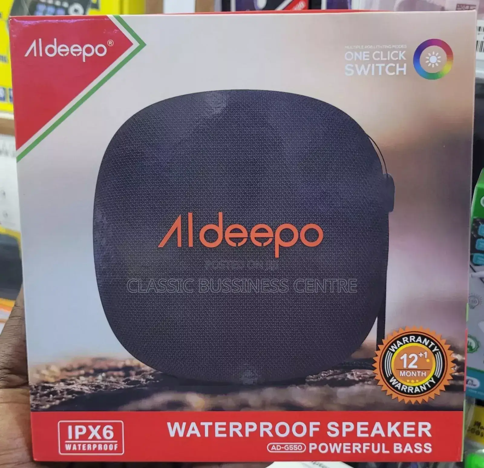 Aldeepo Waterproof Speaker/ Super Bass Speaker