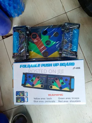 Foldable Push-Up Board.