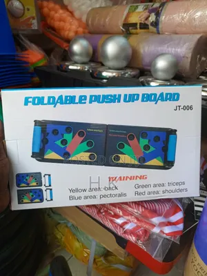 Foldable Push-Up Board.