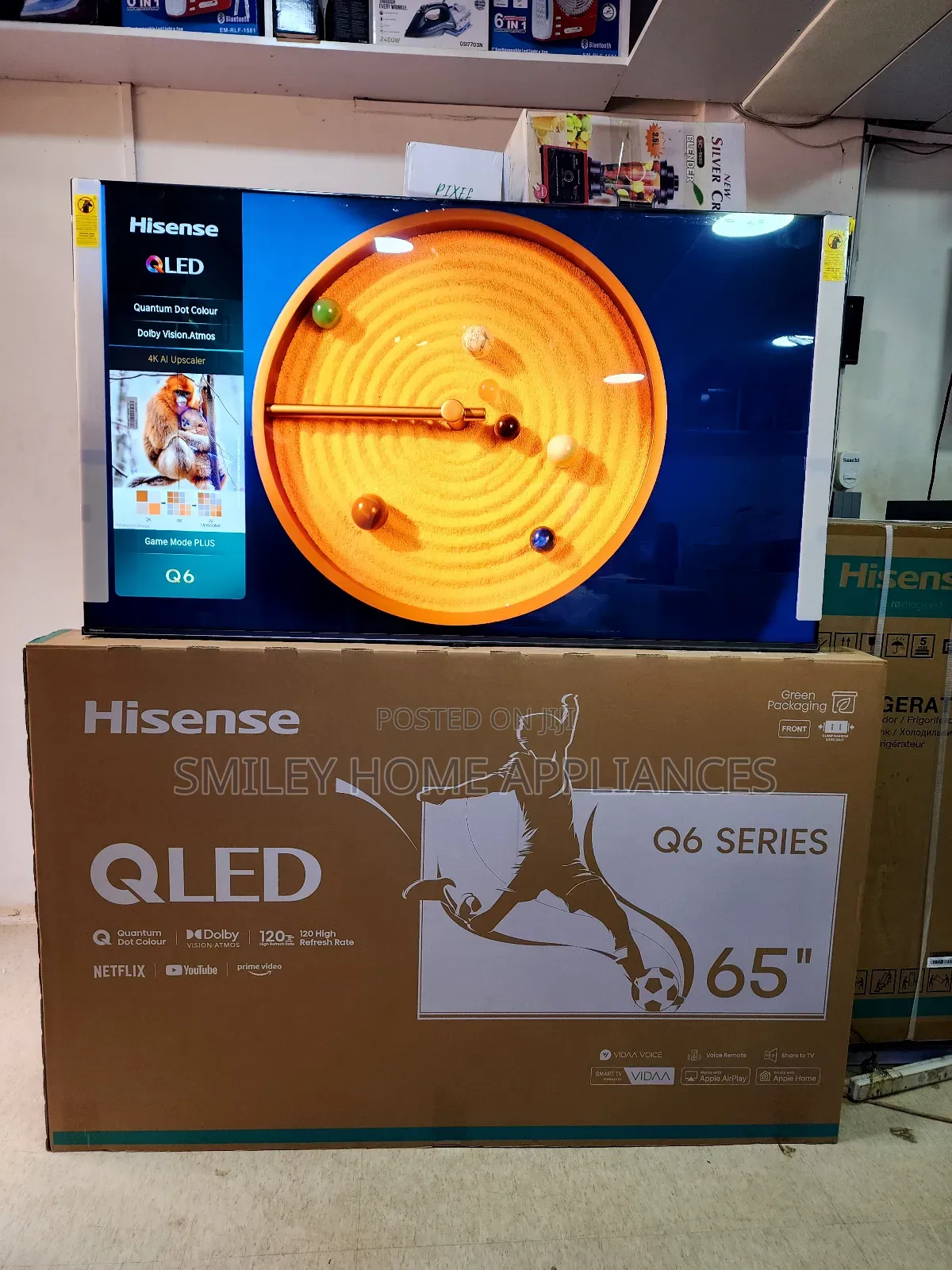 Hisense Quantum Dot Q6 Series 65inches Smart Tv