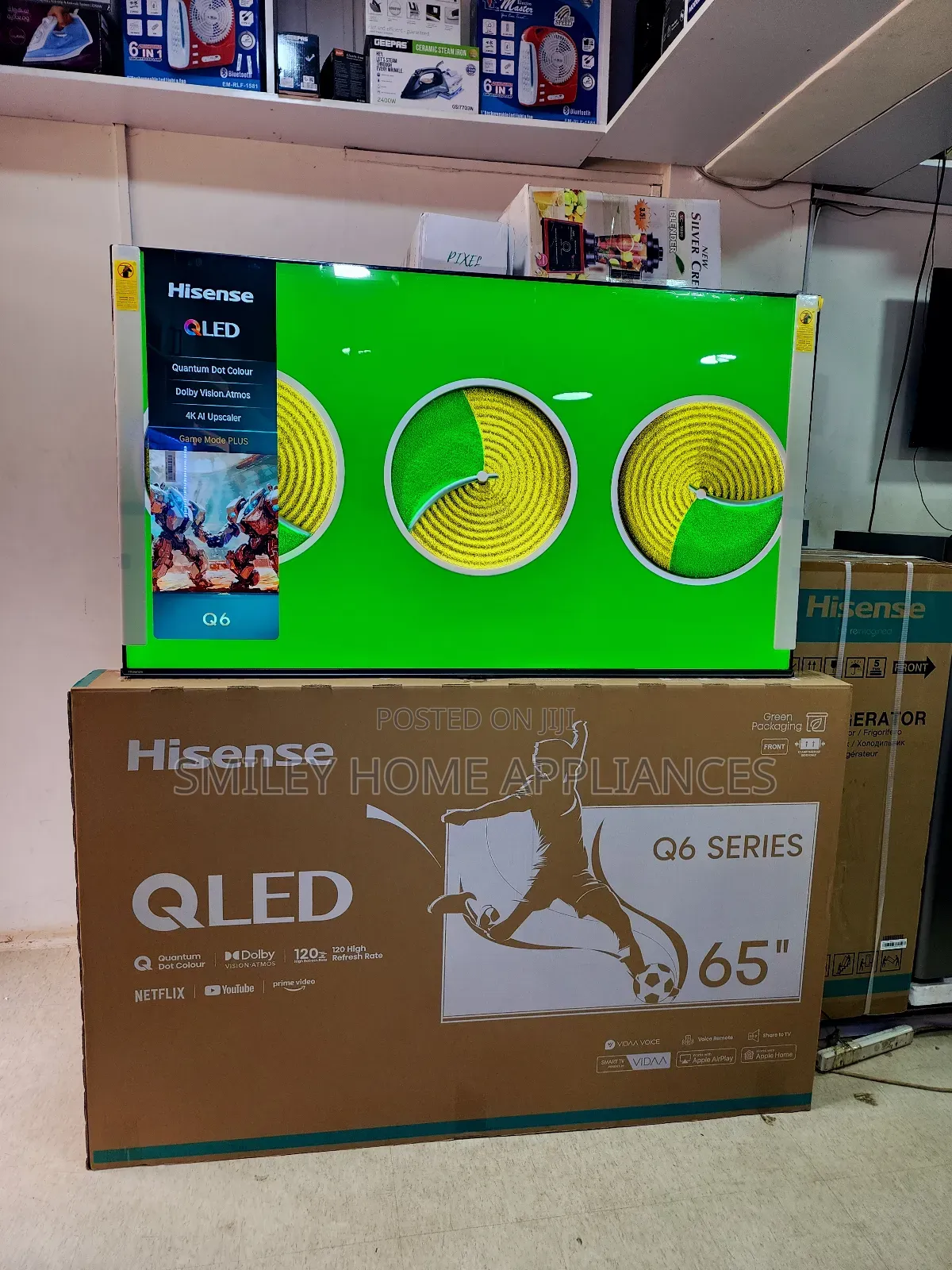 Hisense Quantum Dot Q6 Series 65inches Smart Tv