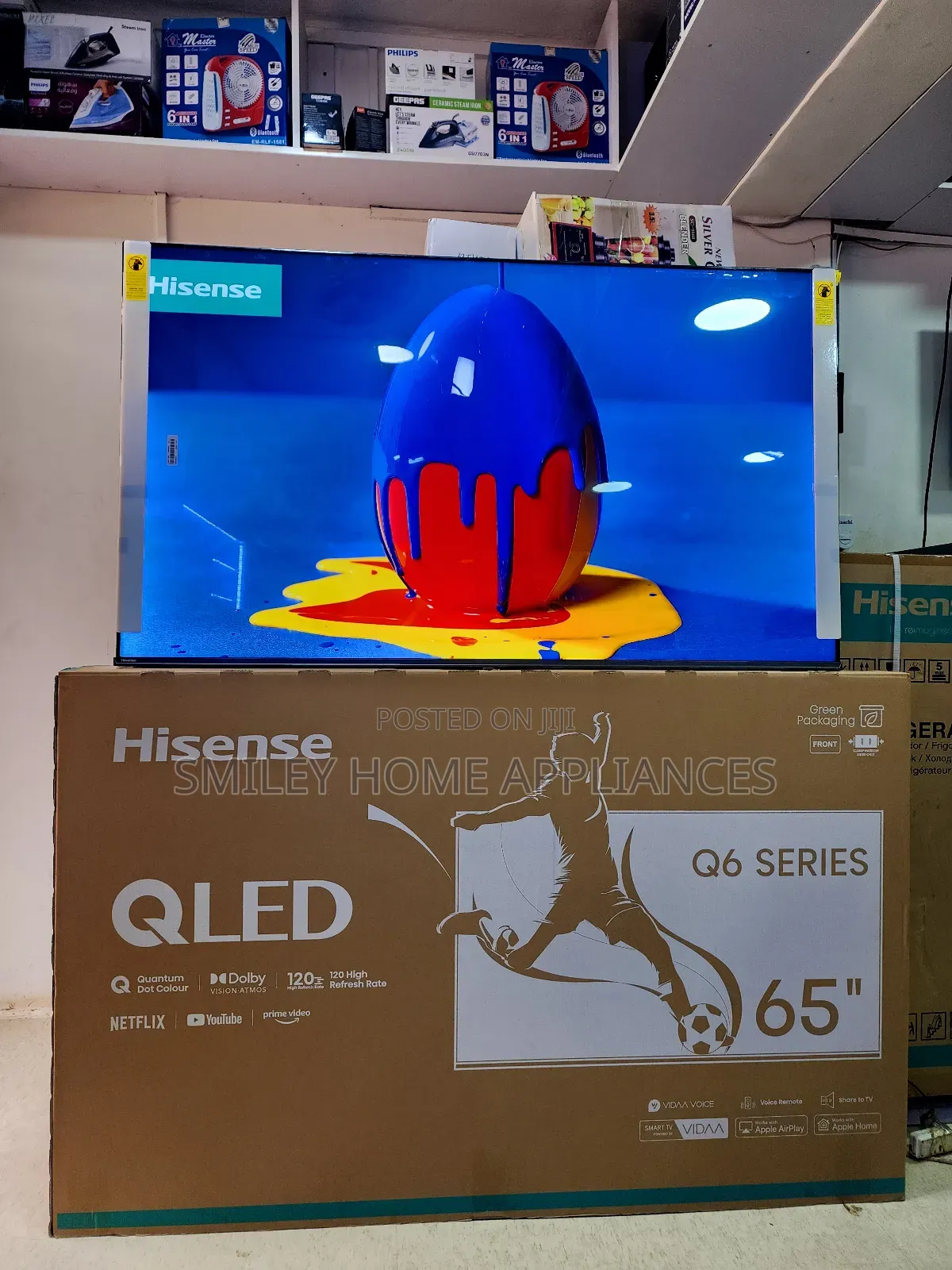 Hisense Quantum Dot Q6 Series 65inches Smart Tv
