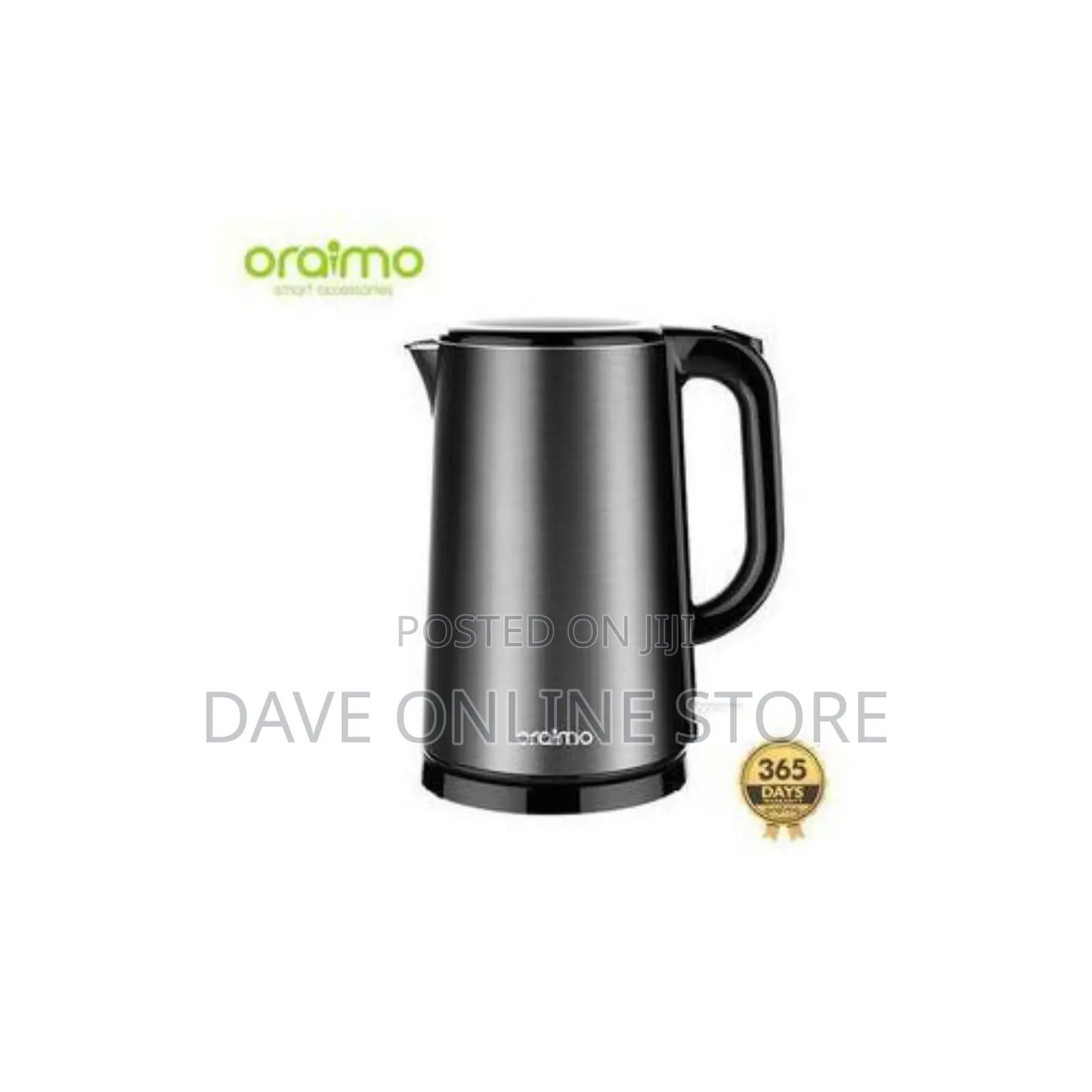 Oraimo Smart 1.7L 1800W Stainless Steel Kettle