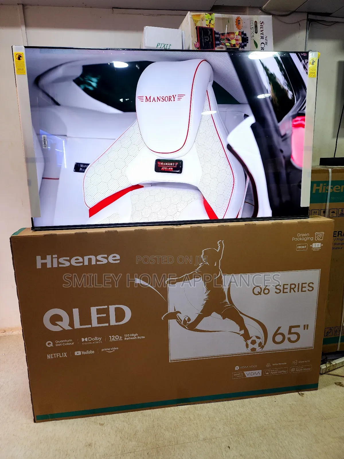 Hisense QLED4K 65inches Vidaa Smart Tv