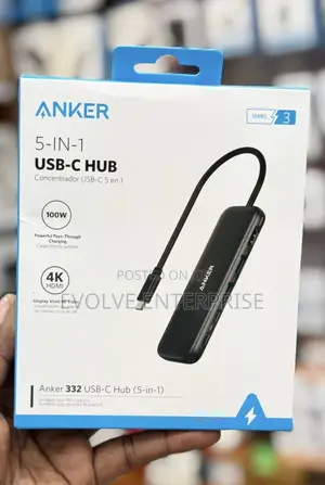 Anker 5 in 1 USB-C Hub (332) Concentrador