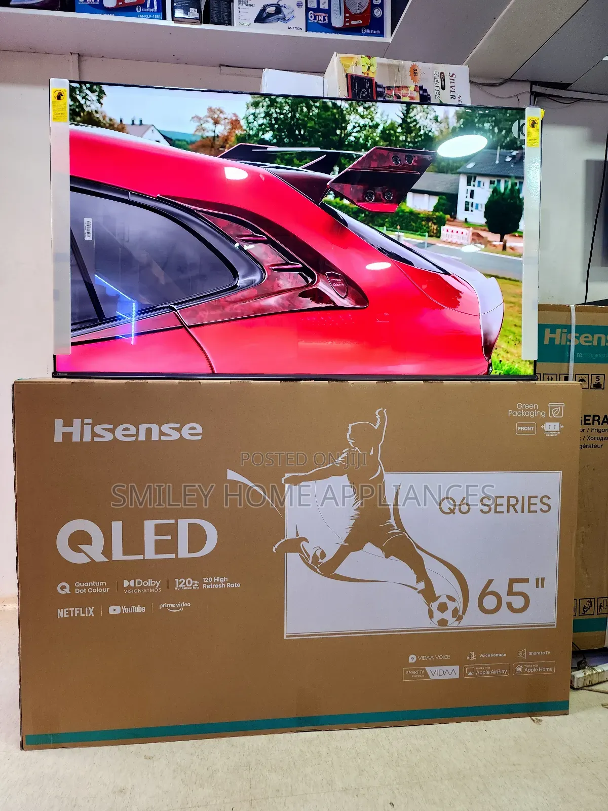 Hisense Quantum Dot Color Q6 Series 65inches Smart Tv