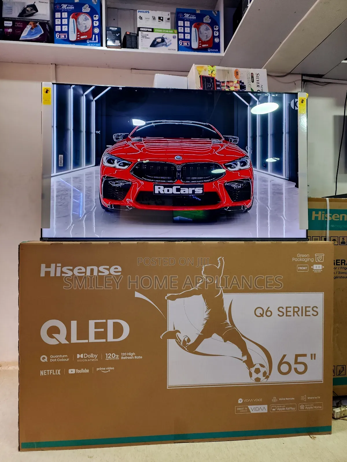 Qled Hisense Quantum Dot Color 65inches Smart Tv