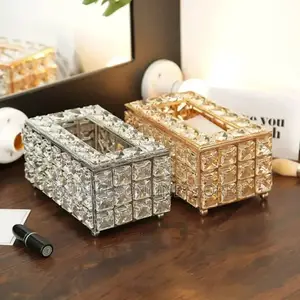Crystal Tissue Holder Box