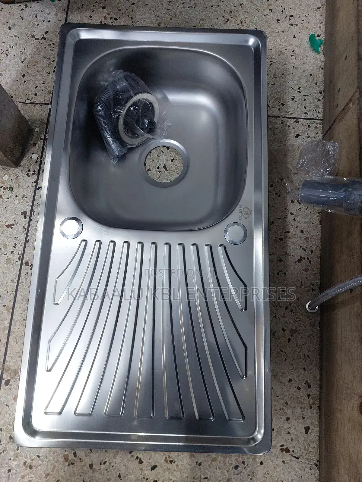 40*75cm Medium Guage Kitchen Sink Single Bowl Single Tray