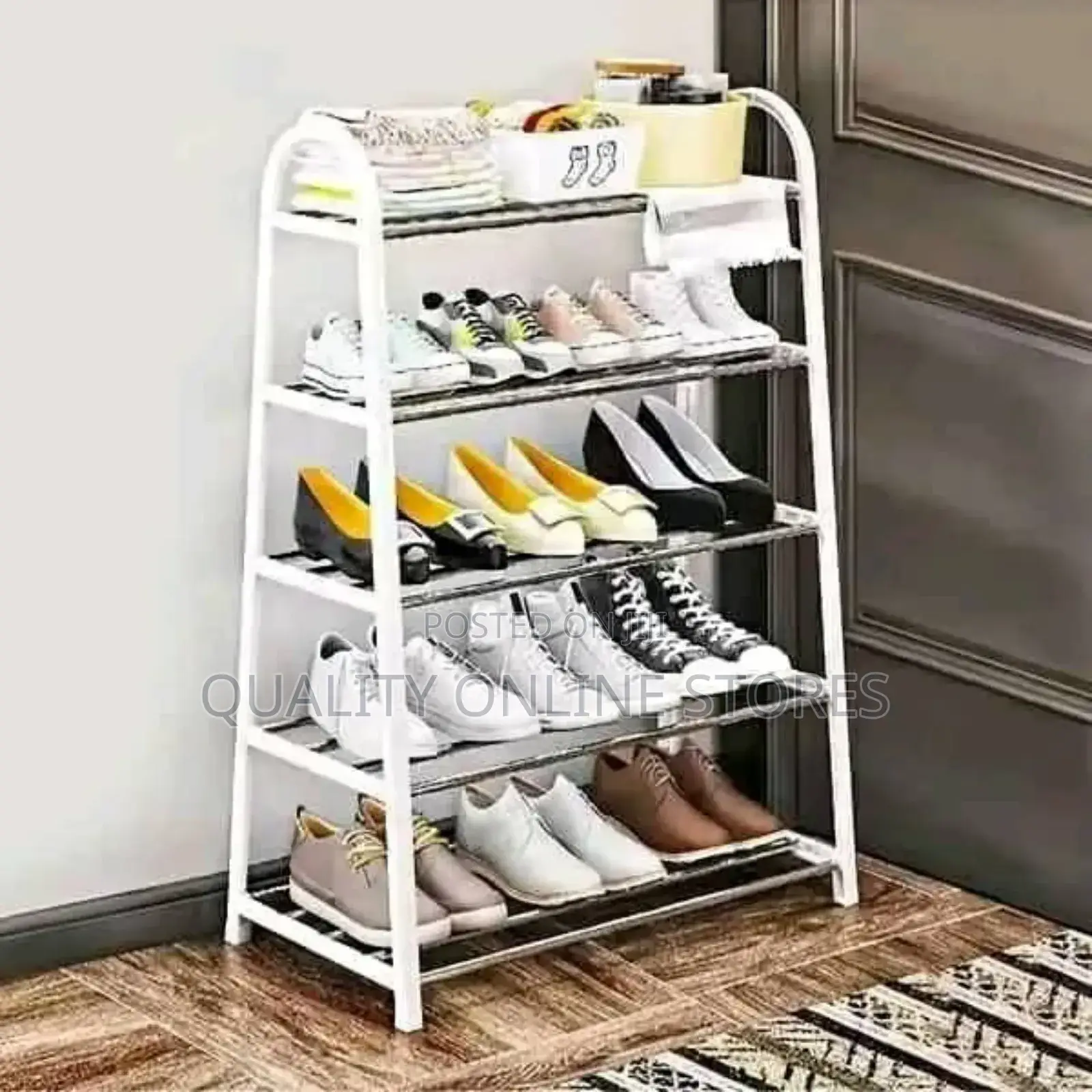 5 Layer Shoe Rack Organizer I Shaped