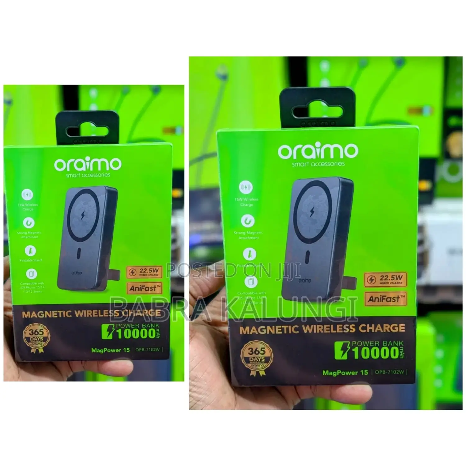 Oraimo Magpower 10000mah Wireless