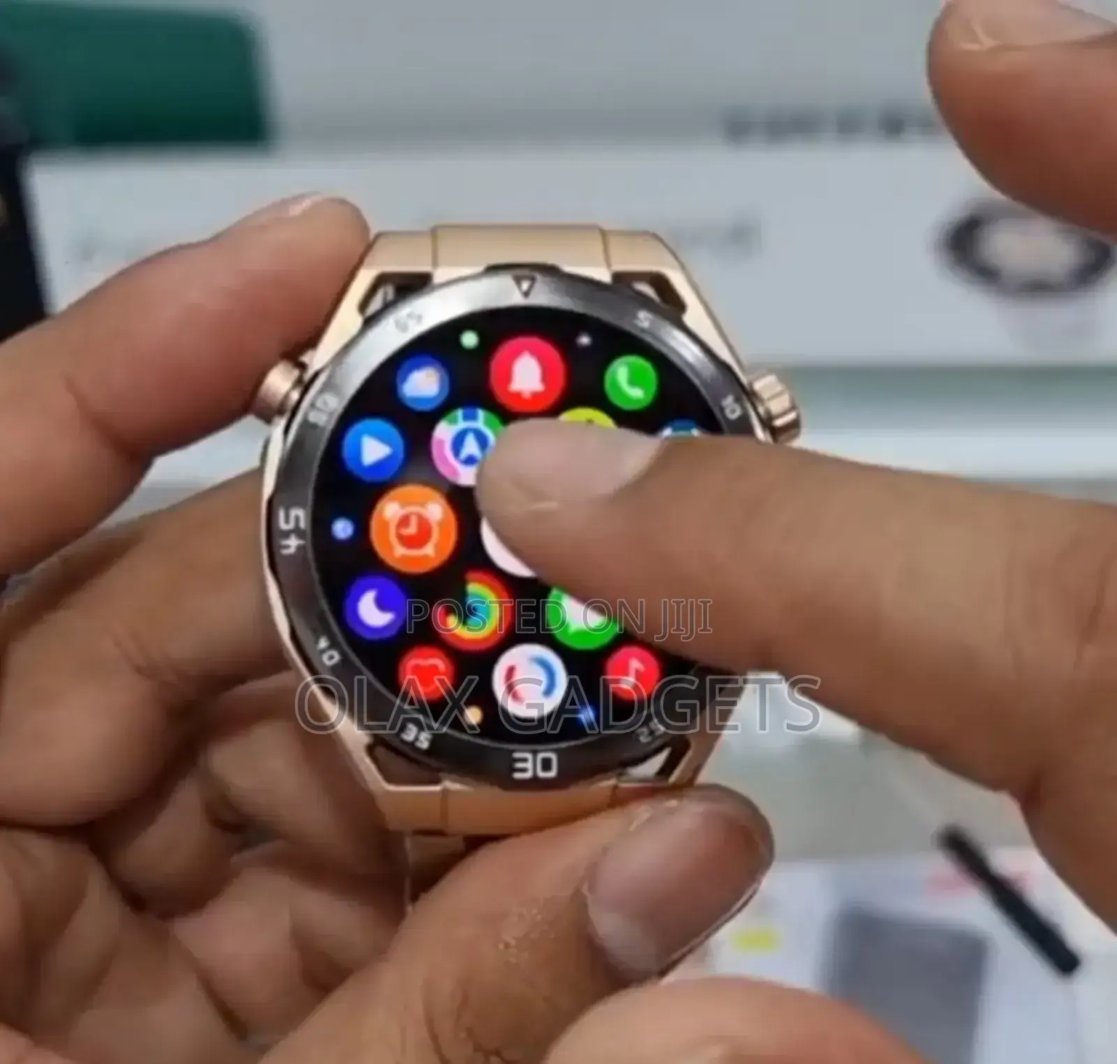 G-Tab GT8 Amoled Display Waterproof and Calling Smart Watch