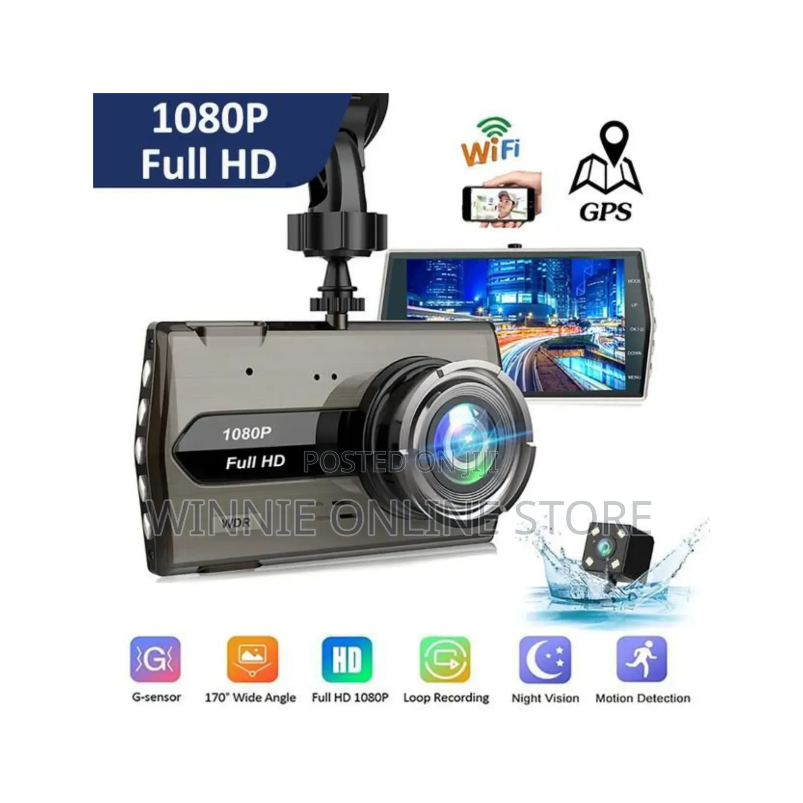 Full Hd Car Dashboard Camera