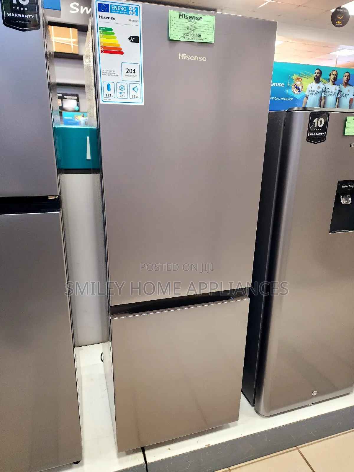 Newly Restocked Hisense 231ltrs Defrost Fridge at Good Price