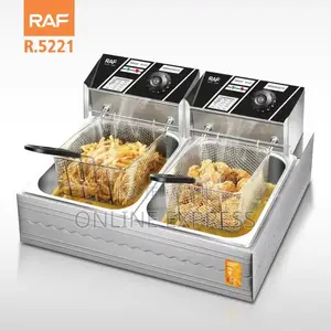 Photo - RAF 11L Double Deep Fryer